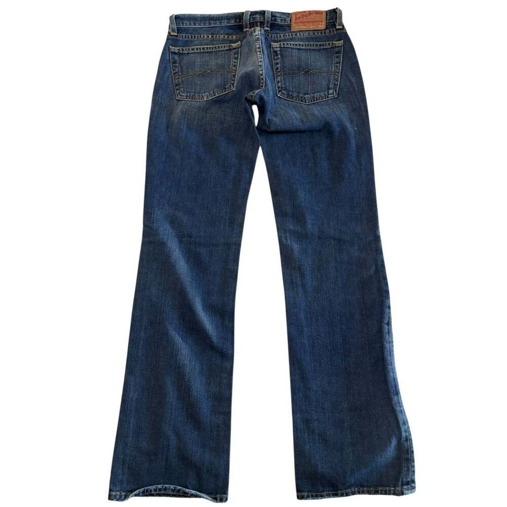Lucky Brand Sundown Straight Leg Denim Jeans Women’s Size 2/26 Short Inseam - Picture 5 of 8